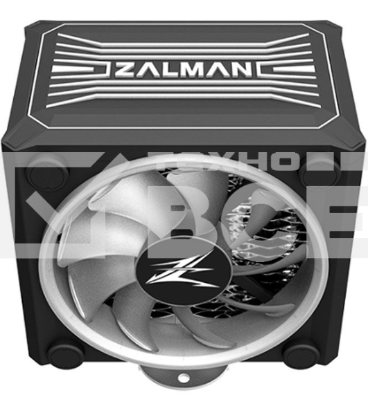 Кулер ZALMAN CNPS16X Black, 120mm RGB FAN, 4 HEAT PIPES, 4-PIN PWM, 1350-2700 RPM, 20-32DBA, LONG LIFE BEARING, FULL SOCKET SUPPORT