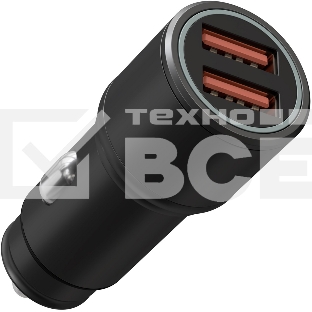 Автомобильное зар./устр. Wiiix UCC-4-2-05-96 2.4A QC черный