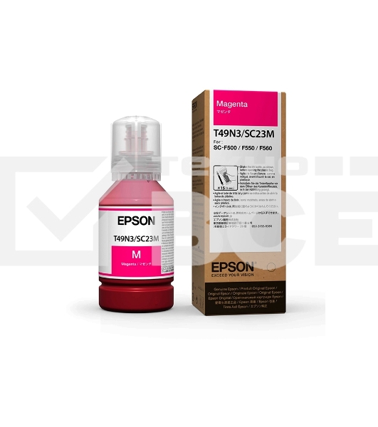 Контейнер с пурпурными чернилами Epson T49N3 для SC-F500