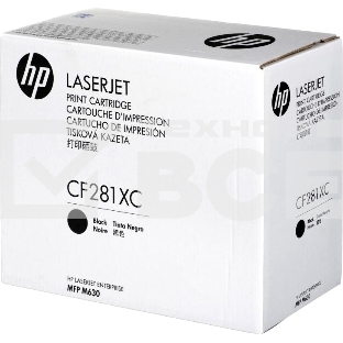 Контрактный Тонер Картридж HP 81X CF281XC черный для HP LJ Pro M630z/f/h M605dh/n/x