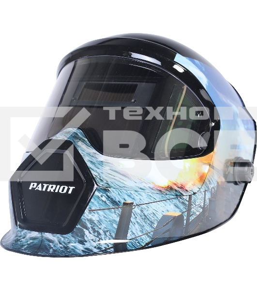 Маска сварщика Patriot WH 600E в индивидуальной упаковке