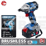 Гайковерт Зубр 20В бесщеточный, 2 АКБ (4А·ч), в кейсе, Профессионал. Gb-250-42, фото16