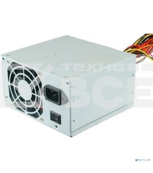 Блок питания Power Supply Foxline, 450Вт, 80мм, серебряный