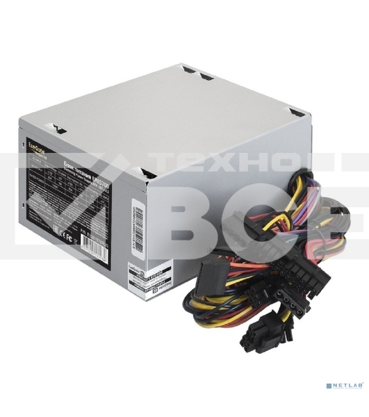 Блок питания ExeGate UNS700 (ES261572RUS-PC), 700Вт, 120мм, серый