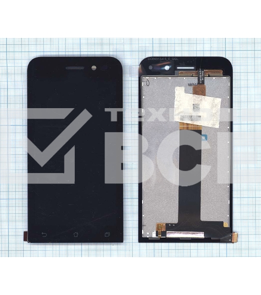 Дисплей для Asus ZenFone Go ZB452KG, черный