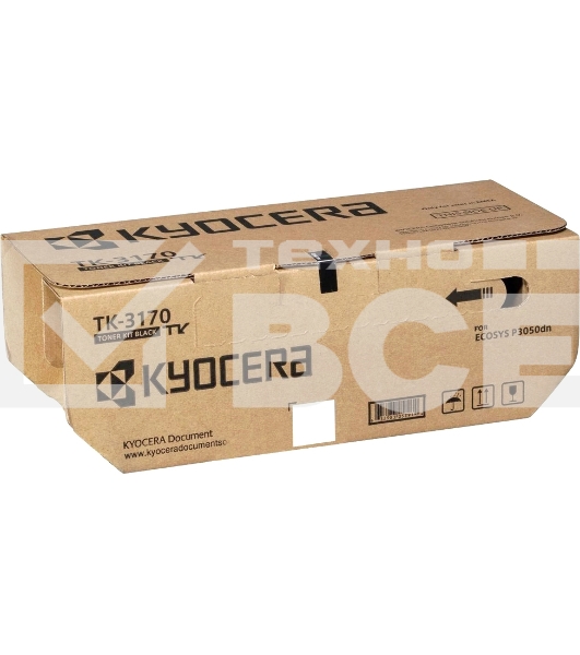 Картридж лазерный TK-3170 для P3050dn/P3055dn/P3060dn 15 500 стр.