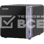 Сетевое хранилище NAS Qnap TS-432X-4G 4-bay настольный Alpine AL-524, фото4
