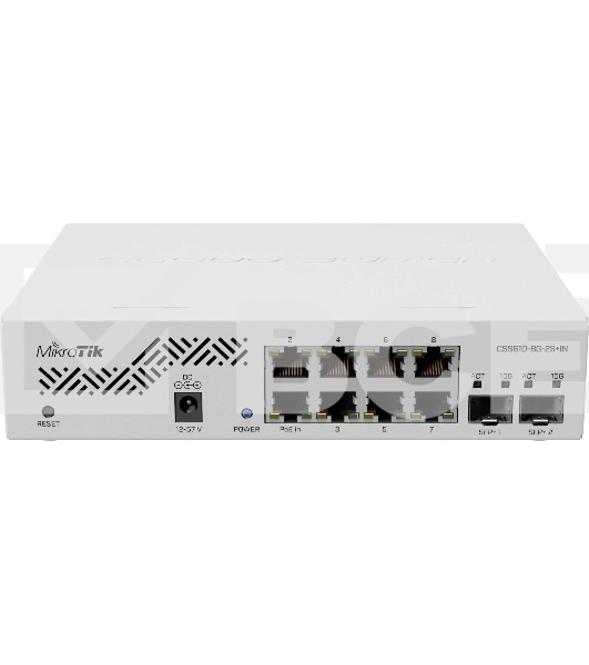 Коммутатор Mikrotik CSS610-8G-2S+IN