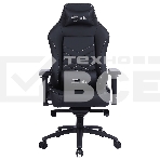 Кресло игровое Cactus CS-CHR-0112BL-M, массажное, с подголовником, черный, фото6