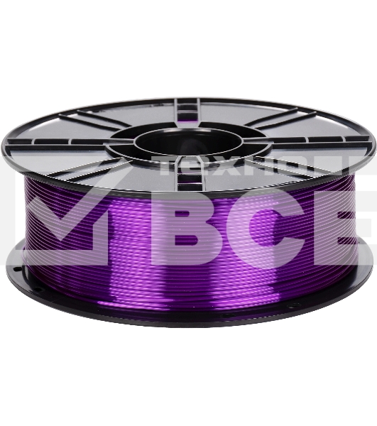 Пластик для принтера 3D Cactus CS-3D-PLA-1KG-S-PURP PLA SILK d1.75мм 1кг L326м 1цв.