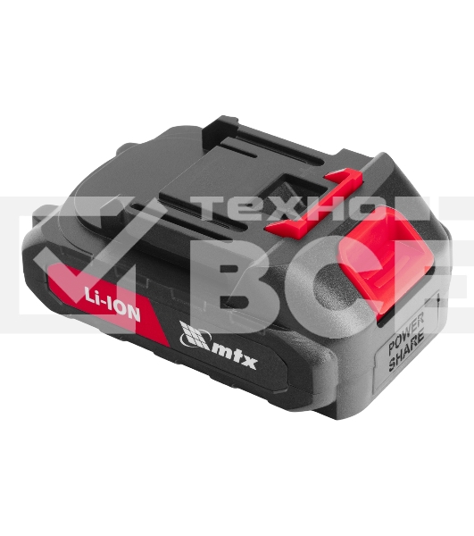 Кусторез аккумуляторный MTX HT-510, нож 510 мм, Li-Ion, 20 В