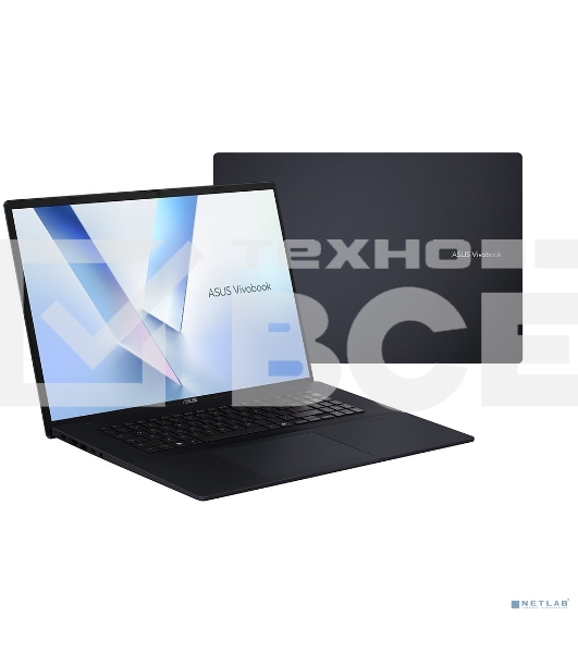 Ноутбук ASUS Vivobook 18 Special M1807HA-S8135 синий AMD Ryzen 7 260 3.8GHz/DDR5 32Gb/512Gb SSD/AMD Radeon Graphics/18,4