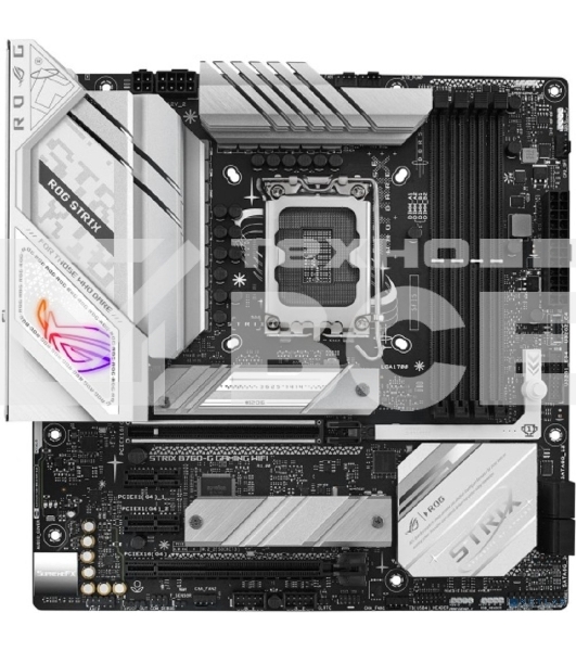 Материнская плата ASUS ROG STRIX B760-G GAMING WIFI, LGA 1700, Intel B760, 4xDDR5, 4xSATA, 2xM.2, 1xPCIe 5.0 x16, 1xPCIe 4.0 x4, 1xHDMI, 1xDP, 1x 2.5Gb LAN, 1xUSB-A 3.2 Gen 2, 2xUSB-A 3.2 Gen 1, 4xUSB-A 2.0, 1xUSB-C 3.2 Gen 1, 1xUSB-C 3.2 Gen 2x2, 5x3.5 м
