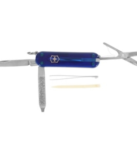 Нож перочинный Victorinox Classic Deep Ocean (0.6223.T2G) 58мм 7 функций карт.коробка