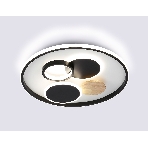 Светильник Ambrella light FL4802 WH/BK белый/черный 3000K-6400K 70W D500*95 (ПДУ ИК), фото5