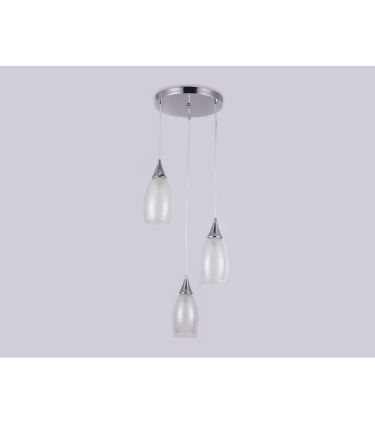 Светильник Ambrella light TR3548/3 CH/CL хром/прозрачный E14 max 40W 370*130*1000