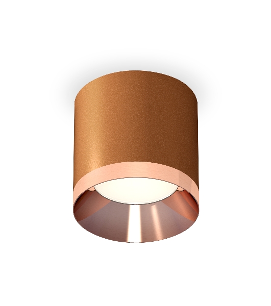 Светильник Ambrella Light XS7404011 SCF/PPG кофе песок/золото розовое полированное MR16 GU5.3 (C7404, N7035)