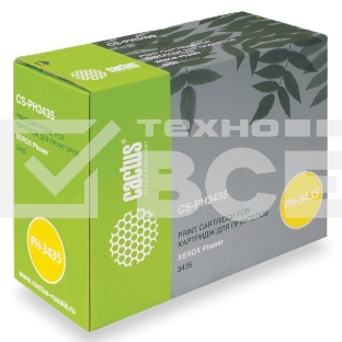 Картридж лазерный Cactus CS-PH3435 (106R01415) черный (10000 стр.) для Xerox Phaser 3435