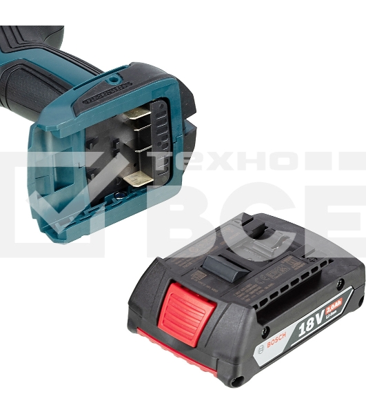 Аккумуляторная дрель-шуруповёрт BOSCH GSR 18V-50 (06019H5020)  2х2.0Ач, в кейсе