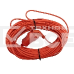 Удлинитель-шнур PROconnect ПВС 2х0.75, 30 м, б/з, 6 А, 1300 Вт, IP20, оранжевый (Сделано в России), фото2