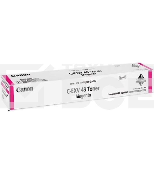 Картридж лазерный Canon C-EXV49M (8526B002) пурпурный (19 000 стр.) для iR-ADV C33xx
