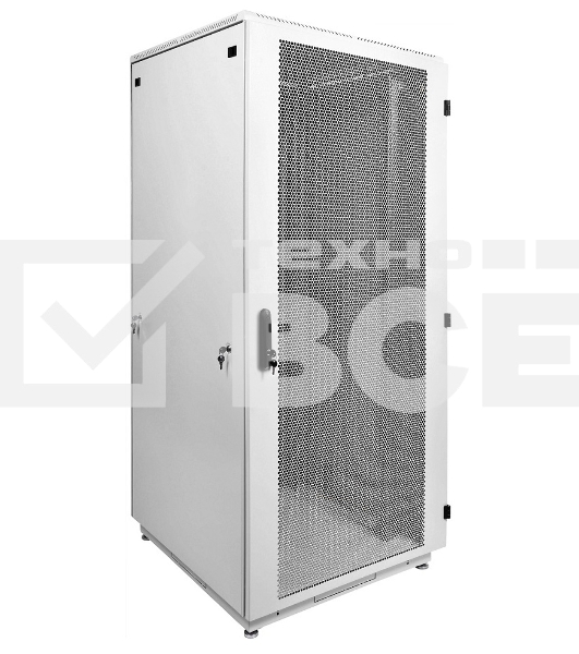Шкаф коммутационный ЦМО ШТК-М-42.8.8-4ААА 42U 800x820мм пер.дв.перфор. задн.дв.стал.лист 2 бок.пан. 500кг белый