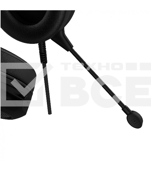 Наушники с микрофоном Acer AHW120 черный мониторные оголовье (ZL.HDSCC.01C)