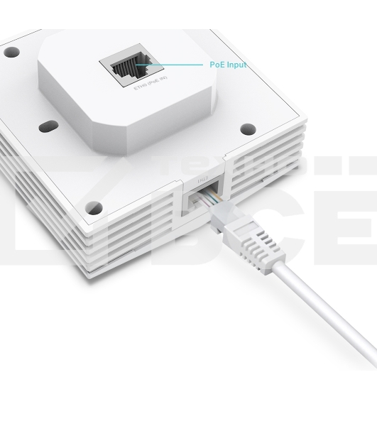 Точка доступа TP-Link EAP650-Wall AX3000 10/100/1000BASE-TX