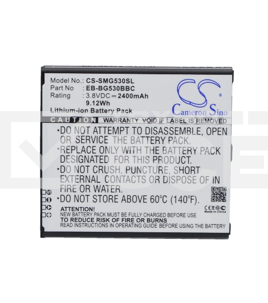 Аккумулятор CameronSinoCS-SMG530SL EB-BG530BBC для Samsung Galaxy Grand Prime (SM-G530H, SM-G5309W)