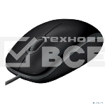 Мышь проводная Logitech M110 Silent черный, 1000 dpi, USB, кнопки - 3, фото8