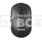 Мышь беспроводная ExeGate Professional Standard SR-9038 черный, 1200 dpi, радиоканал, USB, кнопки - 3, фото2