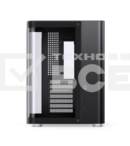 Компьютерный корпус JONSBO TK-2 Black ATX без БП, mini-ITX, micro-ATX, ATX, черный