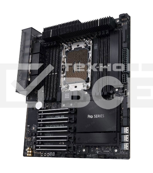 Серверная материнская плата ASUS Pro WS W790-ACE, LGA 4677, Intel W790, 8xDDR5, 4xSATA, 2xM.2, 5xPCIe 5.0 x16, 1xLAN 2.5Gb, 1xLAN 10Gb, 2xUSB 2.0 (9 pin), 1xUSB 3.2 Gen 1 (19 pin), 1xUSB 3.2 Gen 2x2 Type-C, 3.5 мм x5, SSI-CEB