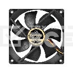 Вентилятор для корпуса ExeGate ExtraSilent ES12025S3P черный, 120 мм, 1300 об/мин, 22 дБ, 3 pin, фото3