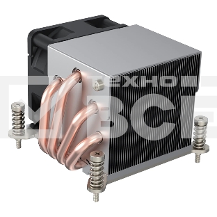 Радиатор 2U Coolserver R63 серебристый/черный 90мм алюминий 8000rpm 52.5db