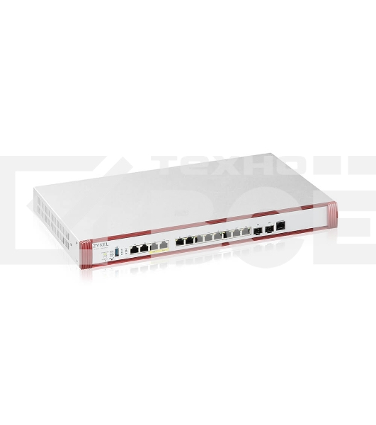 Межсетевой экран Zyxel USG FLEX 700H, Rack, 2xSFP+ (LAN/WAN), 2xRJ-45: 1/2.5/5/10G PoE+ (LAN/WAN), 2xRJ-45: 1/2.5G (LAN/WAN), 8xRJ-45: 1G (LAN/WAN), 1xUSB3.0 **