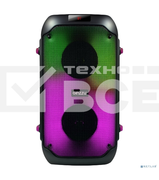 Акустическая система Ginzzu GM-234 Midi, BT/USB/TF/FM/MIC/ДУ
