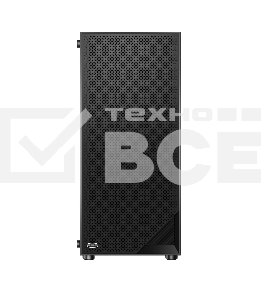 Корпус без блока питания PCCOOLER C3B310 BK, Mesh Mid Tower, Black, TG, 0.4 SPCC, no fans mATX, mITX 160/340/170mm 1x2.5