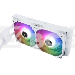 Водяное охлаждение для процессора Thermalright Frozen Notte 240 White ARGB V2 белый (240mm, ARGB/ Fans: 2x120mm, 72.37CFM, 27.7dBA, 2000RPM/ Pump height 54mm, 28dBA, 5300RPM, Rad thickness 27mm/ S: 1200, 1700, 1851, 2011, 2066, 115X, AM2, AM2+, AM3, AM3+,, фото8