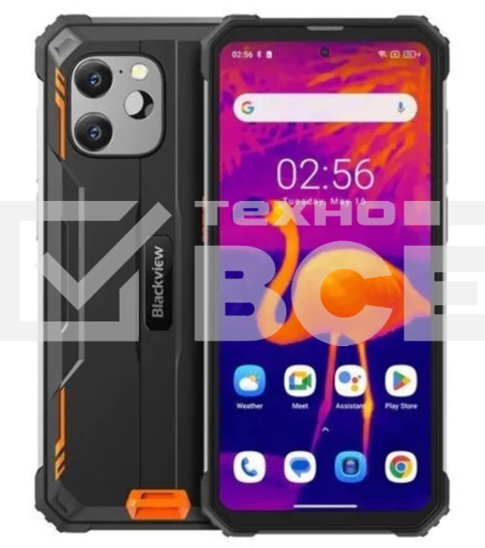 Смартфон Blackview BV8900, 8/256Gb, оранжевый