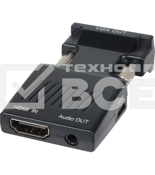 Переходник HDMI(F) --> VGA(M)+audio, Aopen CA336A 1080*60Hz