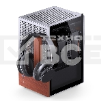 Корпус без блока питания Case JONSBO T6, Desktop SFF, TG, no fan, 1xUSB-A 3.2 + 1xUSB-C 3.2, mITX Silver, фото3