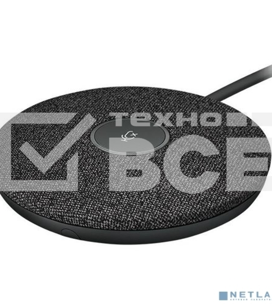Микрофон Logitech Microphone for Rally Ultra-HD ConferenceCamMic Pod черный