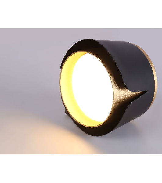 Светильник Ambrella light TN71222 BK/GD черный/золото GX53 D100*66