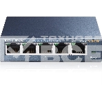 Коммутатор TP-Link SOHO TL-SG105 5-port Desktop Gigabit Switch, 5 10/100/1000M RJ45 ports, metal case, фото17