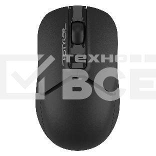 Мышь беспроводная A4Tech Fstyler FG12 черный, 1200 dpi, радиоканал, USB, кнопки - 3