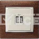 Розетка 2-ая USB 774170 Legrand Valena Сл. кость, фото14