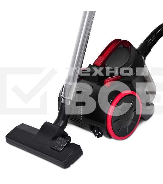 Пылесос Starwind SCV3410 1800Вт черный/бордовый