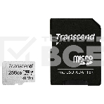 Флеш карта microSD 256GB Transcend microSDXC Class 10 UHS-I U3, V30, A1, (SD адаптер), TLC, фото5