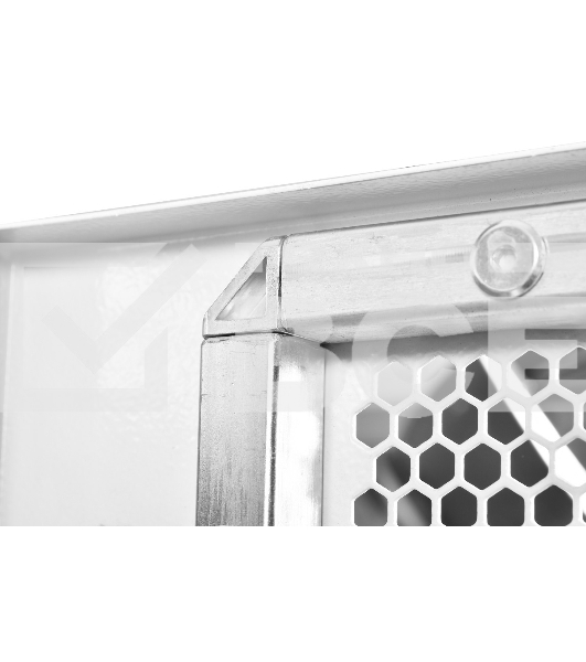 Шкаф коммутационный ЦМО ШТК-М-42.8.8-4ААА 42U 800x820мм пер.дв.перфор. задн.дв.стал.лист 2 бок.пан. 500кг белый